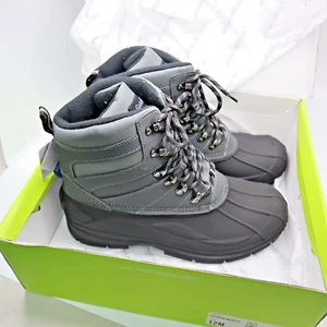 Eddie Bauer Leaven Worth Men's Hiking Boots Grey size 12M – NEW - Picture 1 of 7