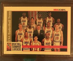 1992 Skybox NBA Hoops Basketball Tournament of the Americas USA Team W/ Jordan !