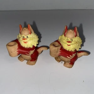 ThunderCats Snarf Pencil Topper Strohhalm Halter Figuren 2 1986 LB1 - Bild 1 von 5