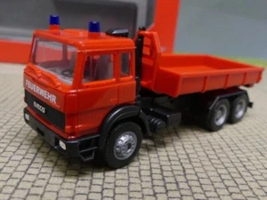 Camion cassone ribaltabile 1/87 Herpa Iveco vigili del fuoco 097178 - Foto 1 di 2