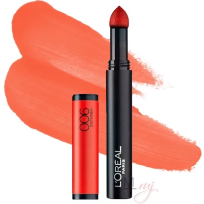 L Oreal Rojo de Labios Infaillible Mate Máx 006 Disturbia Rojo Val - Imagen 1 de 2