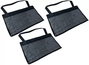 3 Dealer Plate Bags License Plate Vinyl Covers Trunk Mount Baggy Holder Bracket - Picture 1 of 2