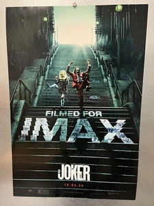 JOKER FOLIE A DEUX 2024 Movie IMAX Poster 11.5" x 17" - Picture 1 of 2
