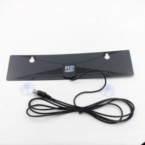 Home HD Digital Indoor Aerial Flat Design Ultra Thin HDTV TV Antenna 1080P - Foto 1 di 4