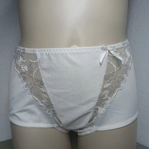 Prima Donna Camise Panty Brief 2XL White Floral Lace Sexy Luxury Comfort - Picture 1 of 9