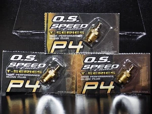 OS SPEED Turbo Plug P4 Gold Plug New 3 piece set (Check OS Plug - Picture 1 of 1