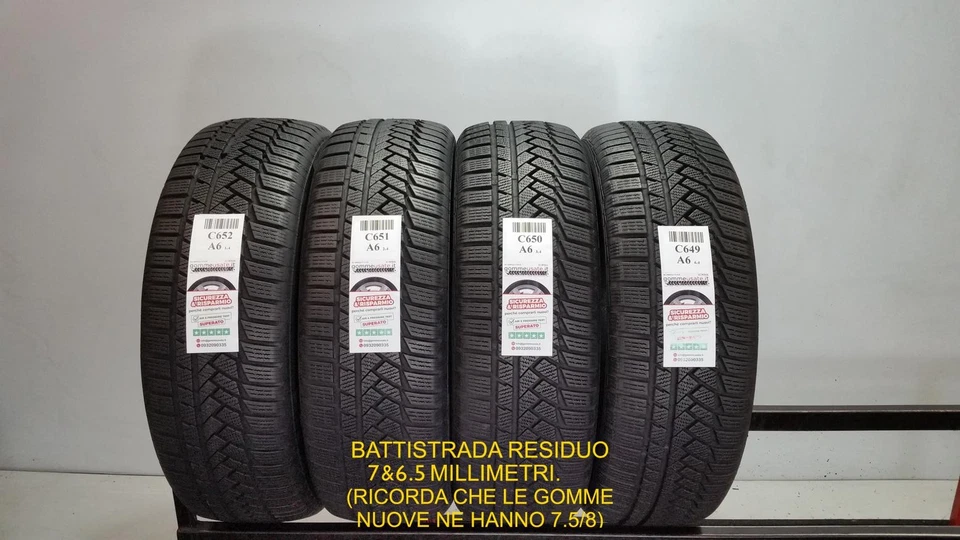 GOMME USATE  TERMICHE 225/60R18 104V CONTINENTAL W.CONTACT TS850 P PNEUMA C00652 - Bild 1 von 1