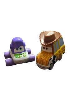 Disney Pixar Cars Buzz & Woody Movie Moments Supercharged Series Diecast Set - Picture 1 of 22