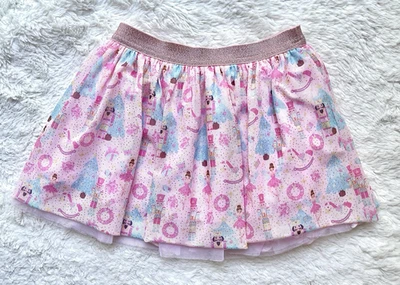 Sweet Wink Girls 4-6Y Pink Nutcracker Ballet Tulle Skirt Tutu Glitter Waistband - Image 1 of 4