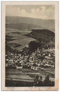AK Neurode Nowa Ruda Powiat Kłodzko Schlesien Panorama vor 1945 - Bild 1 von 2