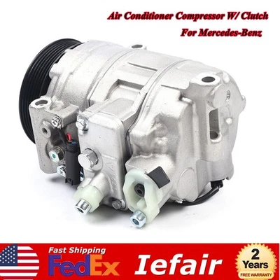 COMPRESOR AIRE ACONDICIONADO CON EMBRAGUE ADECUADO MERCEDES-BENZ SLK280 3.0L, SLK300 3.0L Foto 1 de 4