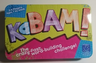 Kabam The Crazy Fast Word-Building Challenge *NEW SEALED* Educational Card Game - Image 1 of 4