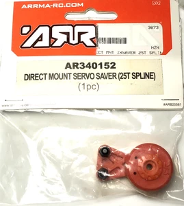 Servo ahorrador montaje directo ARRMA AR340152 25T Spline ARA340152 coche/camión eléctrico - Imagen 1 de 2