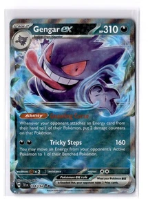 Gengar ex - 104/162 Scarlet & Violet Temporal Forces Double Rare - NM - POKEMON - Bild 1 von 2