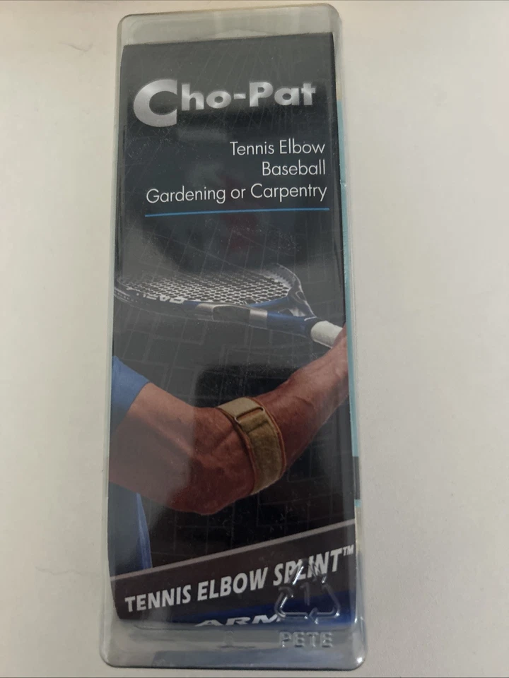 Cho-Pat Brazo Férula Tenista Codo Béisbol Jardinería o Carpintería Talla Grande Foto 1 de 1