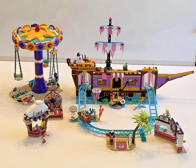 LEGO Friends 41375 Heartlake City muelle de atracciones - parece completo con manuales Foto 1 de 4
