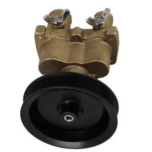 Pompa Acqua Diretta For Mercury Mercruiser 4.3L-6.2L 1995-2005 Ottone+Alu - Picture 1 of 9