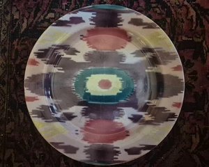 Kuznetsov Ikat Platte - 12 Zoll Durchmesser - Bild 1 von 2