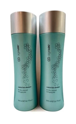 2-Pack New! Nu Skin Nuskin ageLOC Nutriol Scalp and Hair Shampoo 6.7fl oz 200 ml - Image 1 of 2