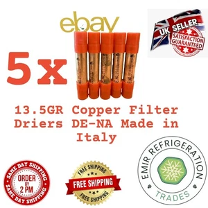 5x Copper Driers 13.5g – R600a, R134a, R404 Compatible – Italy Made - Picture 1 of 1