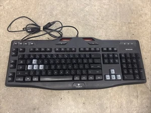 Logitech G105 Mechanical RGB Wired Gaming Keyboard Model Y-U0013 Clean Works - Afbeelding 1 van 2
