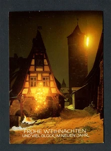 Germania : Bellissima cartolina Natale e Capodanno del 1977 - usata - Foto 1 di 2