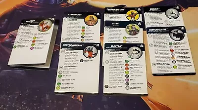 Heroclix Black Panther+The Illuminati Lot Of 30 W Chase,Prime, And Super Rare! - Image 1 of 4