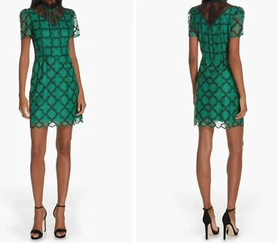 Sandro Donia Vert Lace Dress - Image 1 of 4