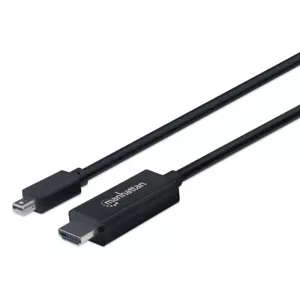 MANHATTAN 153232 1080P Mini Displayport To Hdmi Cable - Picture 1 of 9