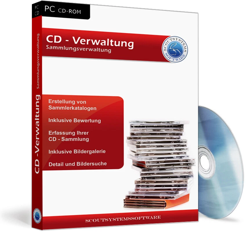 Musik u. Hörbuch Sammlung verwalten,CD Verwaltung,Sammler Software Programm,EDV - Bild 1 von 1