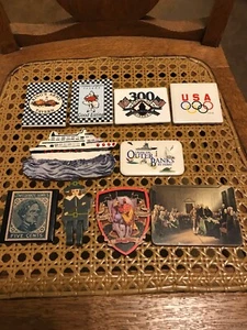 10 Vintage Assorted Refrigerator Magnets - Picture 1 of 7