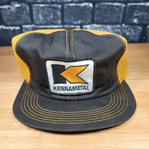 Cappello da camionista Vintage Kennametal Metallo Made in USA K-Brand Products #2 - Foto 1 di 9