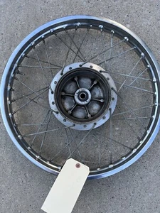 1972 Yamaha DT 2 250 OEM Front Wheel Rim Assembly 19” Same Day Ship - Foto 1 di 4