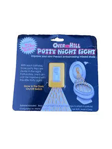 Night Light for Potty Seat, Over The Hill Potty Night Light New Gag Gift  - Picture 1 of 1