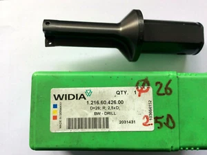 1 x WIDIA WENDEPLATTENBOHRER 1.216.60.426.00 (26,0mm/2,5xd) NEU! Mit Rechnung! - Picture 1 of 1