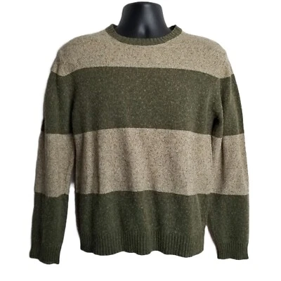 Suéter American Eagle Vintage Mezcla Lana Rayas XL Preppy Dark Academia Y2K Foto 1 de 4