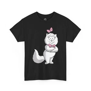 Vintage Sonja Cat T-Shirt, Heathcliff Cartoon Tee, Retro Catillac Cats Shirt - Picture 1 of 118