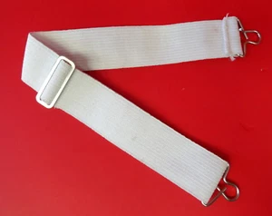 AN-6530/B-7 WHITE GOGGLE STRAP - Picture 1 of 4