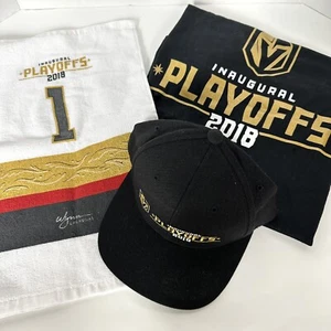 NHL Vegas Golden Knights Hat Rally Towel T-shirt Stanley Cup Playoffs 2018 VGK - Picture 1 of 6