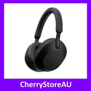 GENUINE Sony WH-1000XM5 Wireless HD Noise Cancelling Over Ear Headphones Black - Bild 1 von 1