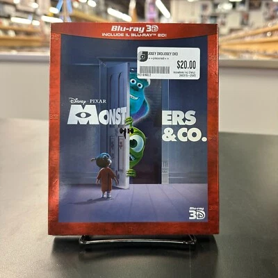 Monsters & Co. (3D) (Blu-Ray + Blu-Ray 3D) PIXAR ANIMATION STUDIOS (Import) - Image 1 of 4
