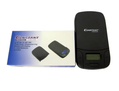 Constant 100g X 0.01g  Mini Pocket Electronic Digital Scale With Tray - Image 1 of 3