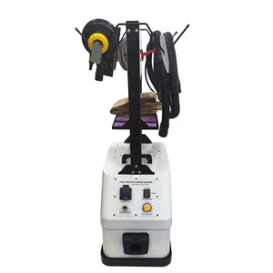 110V Pneumatic Electric Double Grinding Head Dry Grinder Dust-free Dry Sanding - Picture 1 of 24