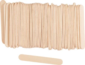 VBS Palillos de Madera Abedul, 50 Piezas - Perfecto para Proyectos de Manualidades, DIY y Creativos - Imagen 1 de 3