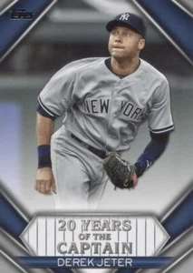 2020 Topps Update DEREK JETER 20 Years of the Captain - NEW YORK YANKEES- YOC-10 - Picture 1 of 1