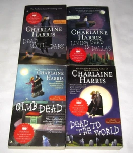 Charlaine Harris Bücher Taschenbuch True Blood/Southern Vampire Serie Lot #1-4 Sehr guter Zustand - Bild 1 von 4