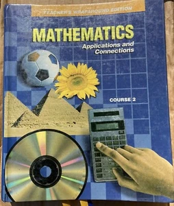 Glencoe Mathematics Applications and Connections - Course 2 - Free Shipping - Picture 1 of 2