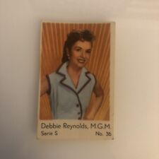 1950s Gum Card Debbie Reynolds