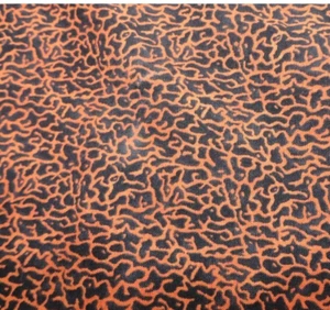 Cotton Fabric Debbie Mumm "Mumms the Word" Black and Orange Sew Quilt Craft Vtg - Picture 1 of 2