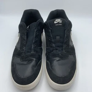 Nike Size 9.5 Black Sb Delta Force Vulc BLACK Men Sneaker 942237-010 Skate Shoe  - Picture 1 of 7